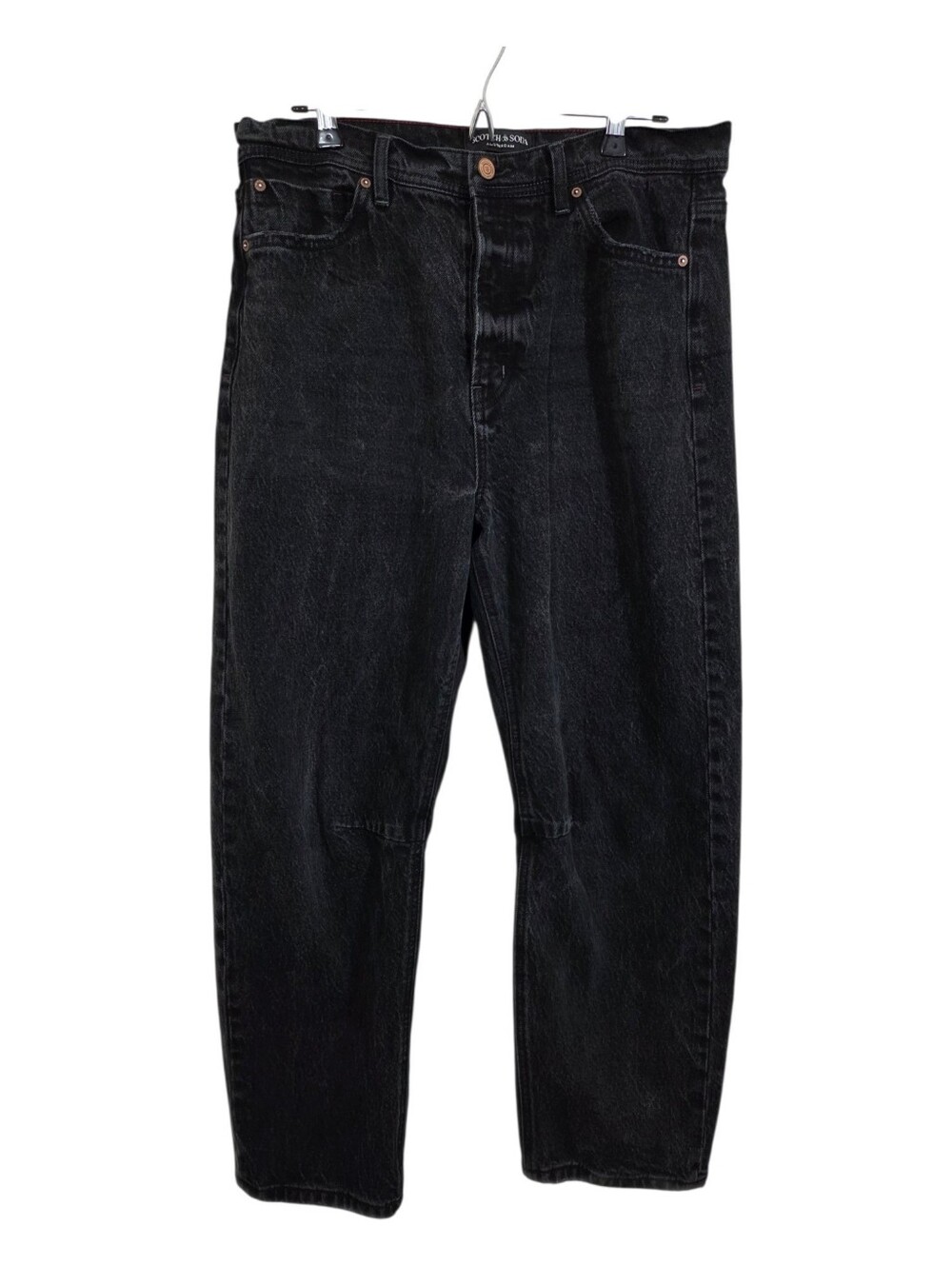 Scotch & Soda Free Spirit Barrel Leg Jeans Button Fly Boho size 31 Casual Denim